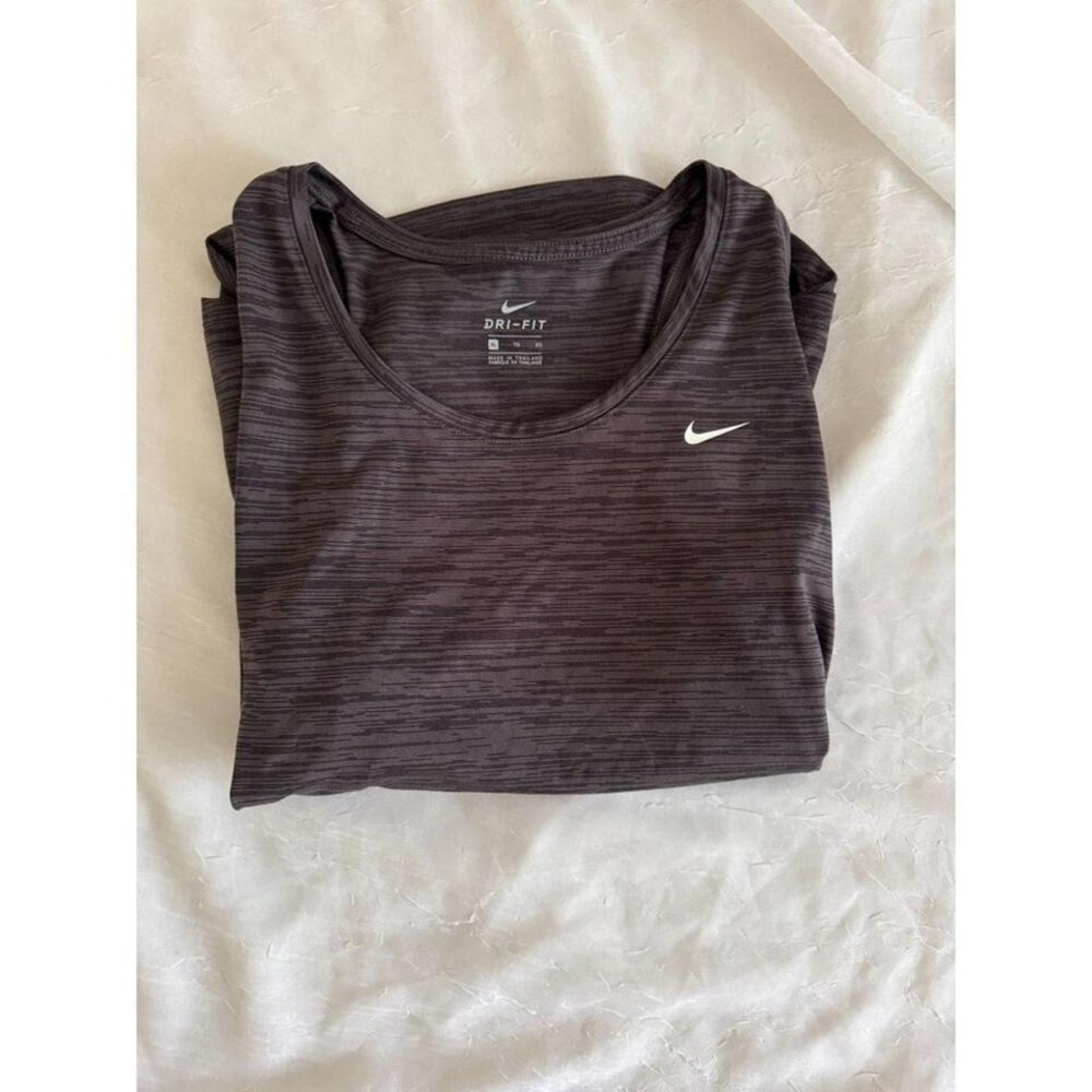 Nike Racerback Charcoal Miler Dri-FIT Yoga Tank - Size XL - Picture 6 of 6